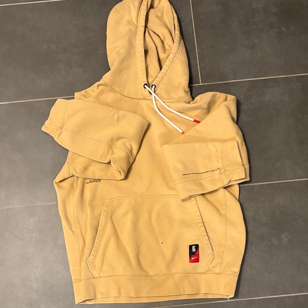 Nike Kyre Unisex Beige “just do it” Hoodie Sweatshirt